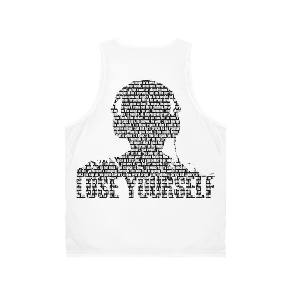 Eminem "Lose Yourself" Unisex Tank Top - Back