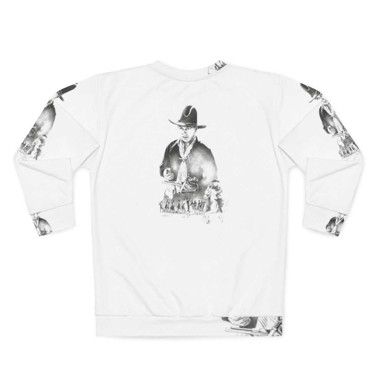 Vintage Hopalong Cassidy Cowboy Sweatshirt - Back