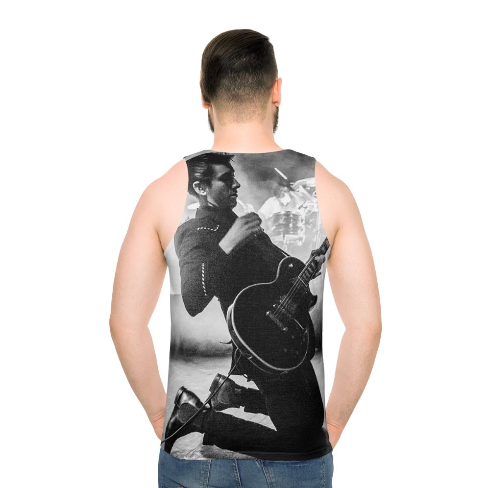 Vintage Alex The Monkeys Unisex Tank Top - men back