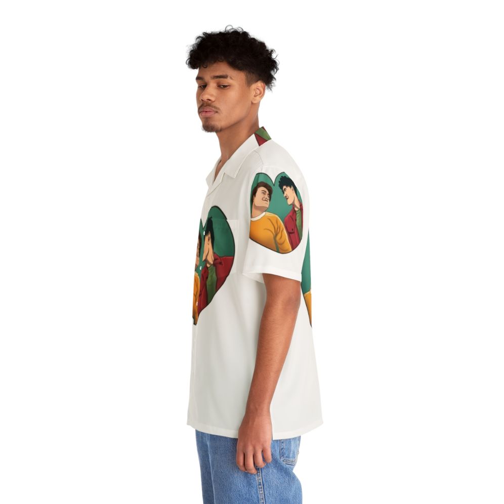 Heartstopper Nick and Charlie Friendship Hawaiian Shirt - People Left