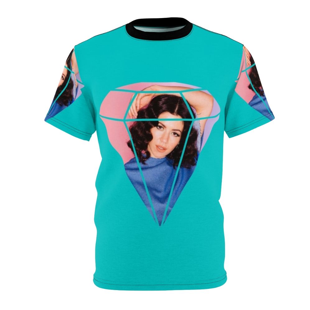 A high-quality t-shirt featuring the iconic Marina and the Diamonds design for music fans.