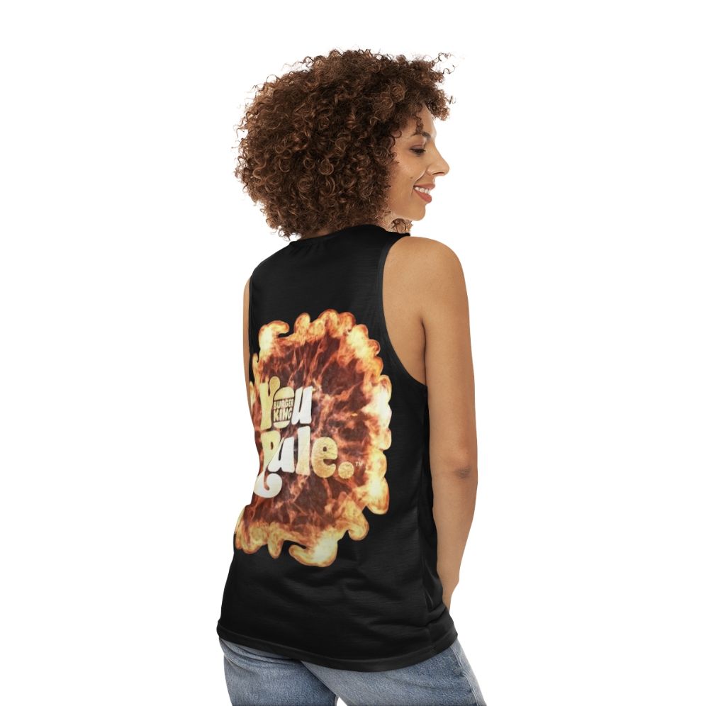 "You Rule" Unisex Fast Food Meme Tank Top - women back