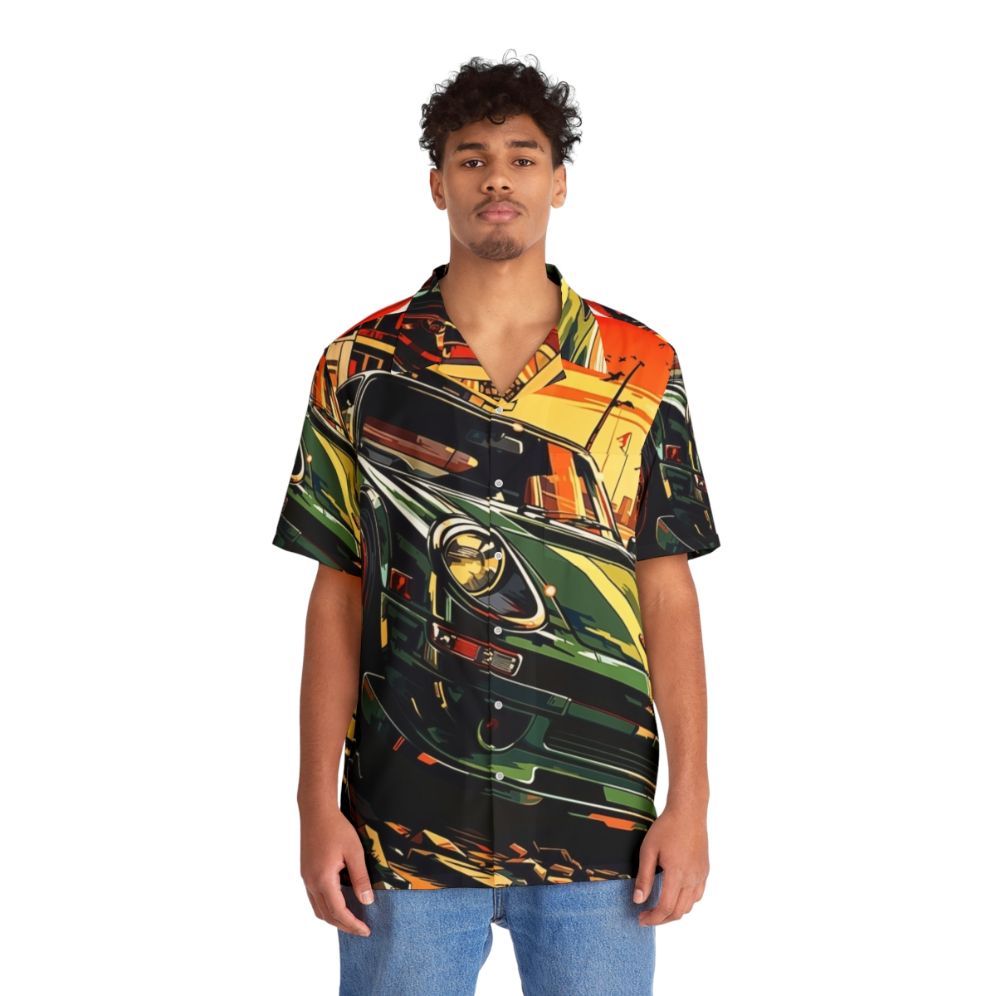 Beachside Cruise Hawaiian Shirt - People Front