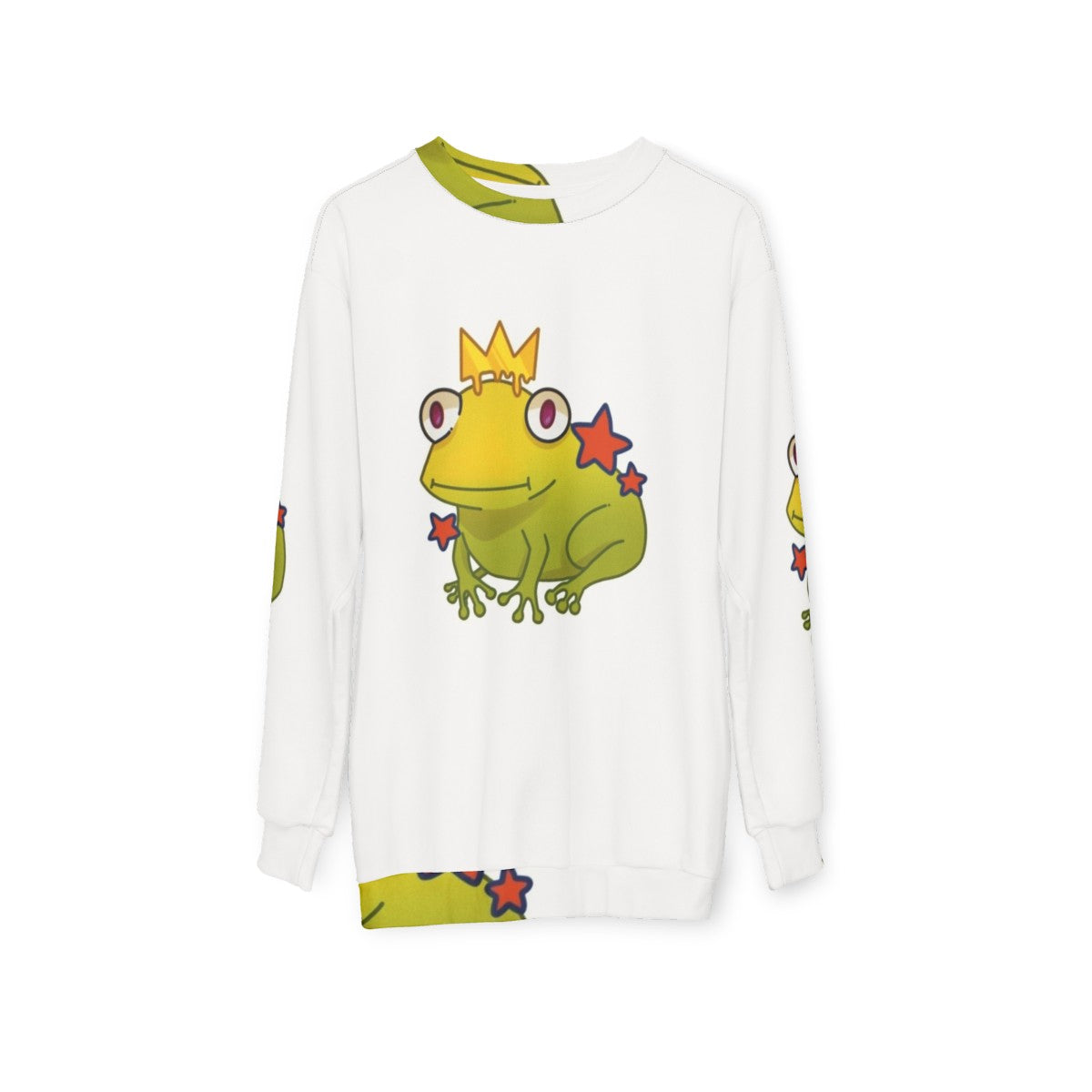 Young Royals Prince Frog Sweatshirt - hanging