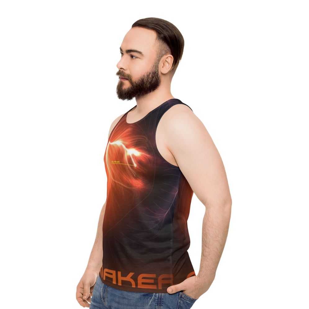 Laniakea Galaxy Unisex Tank Top - men side