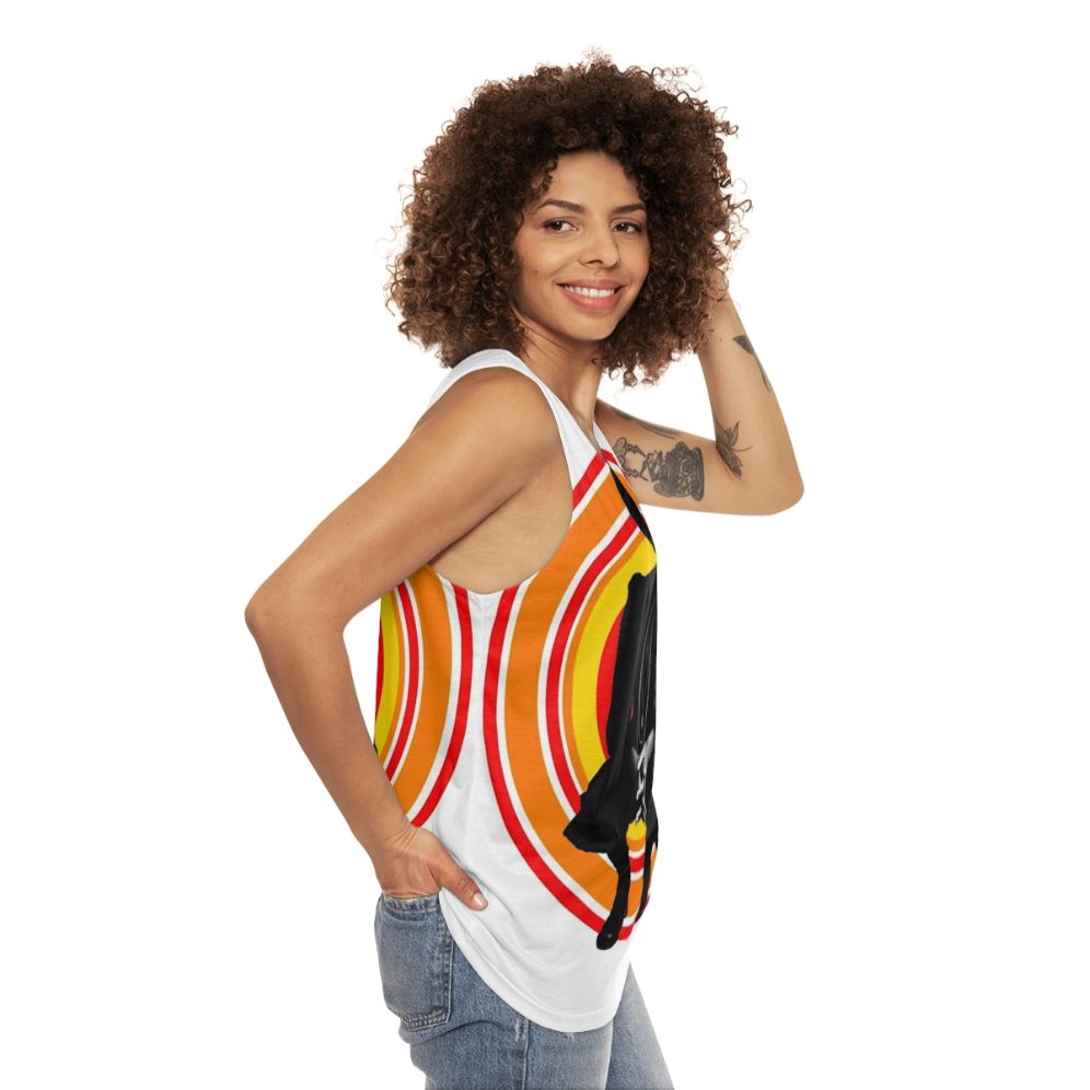 Retro Nina Simone Unisex Tank Top - women side