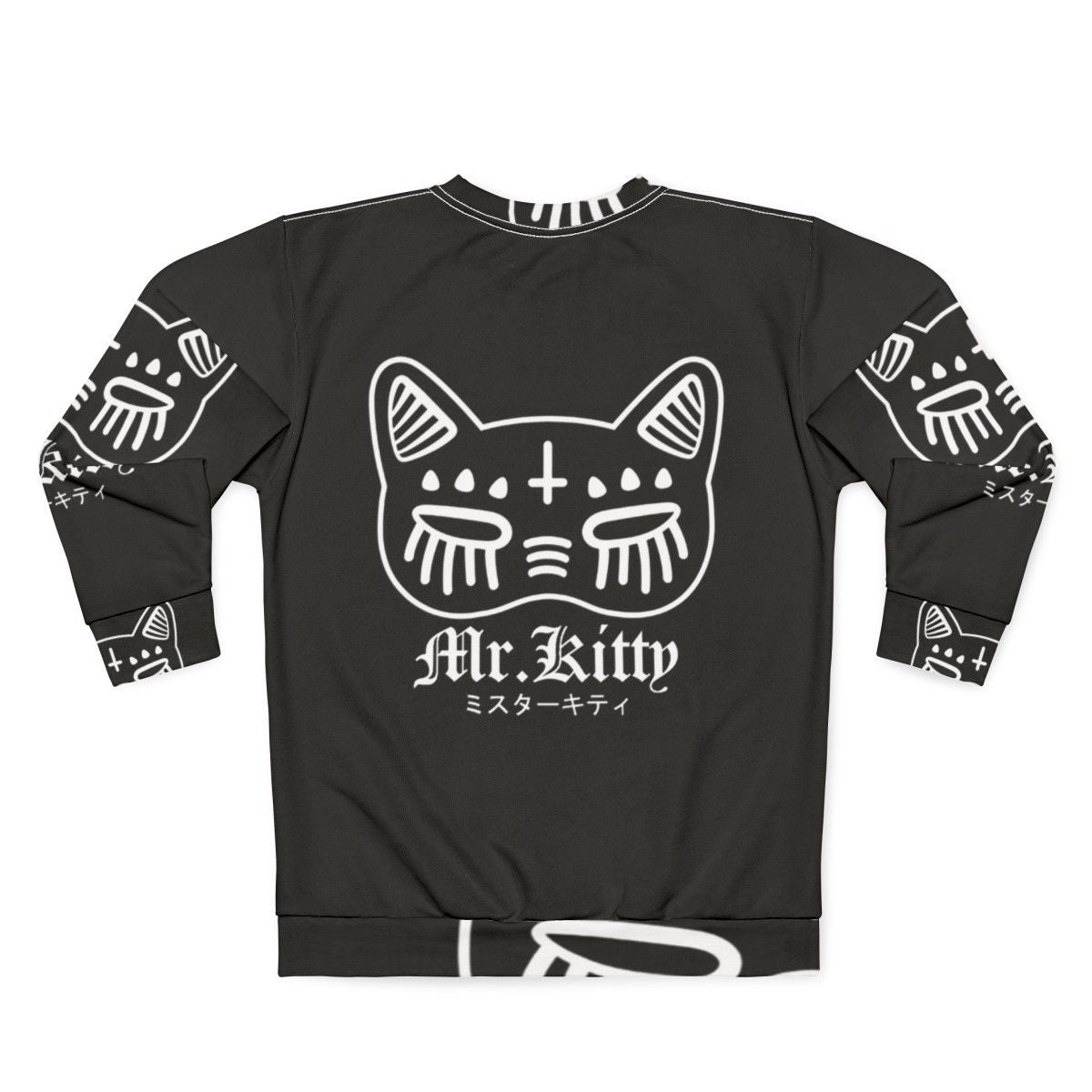 Kitty Graphic Sweatshirt - Back