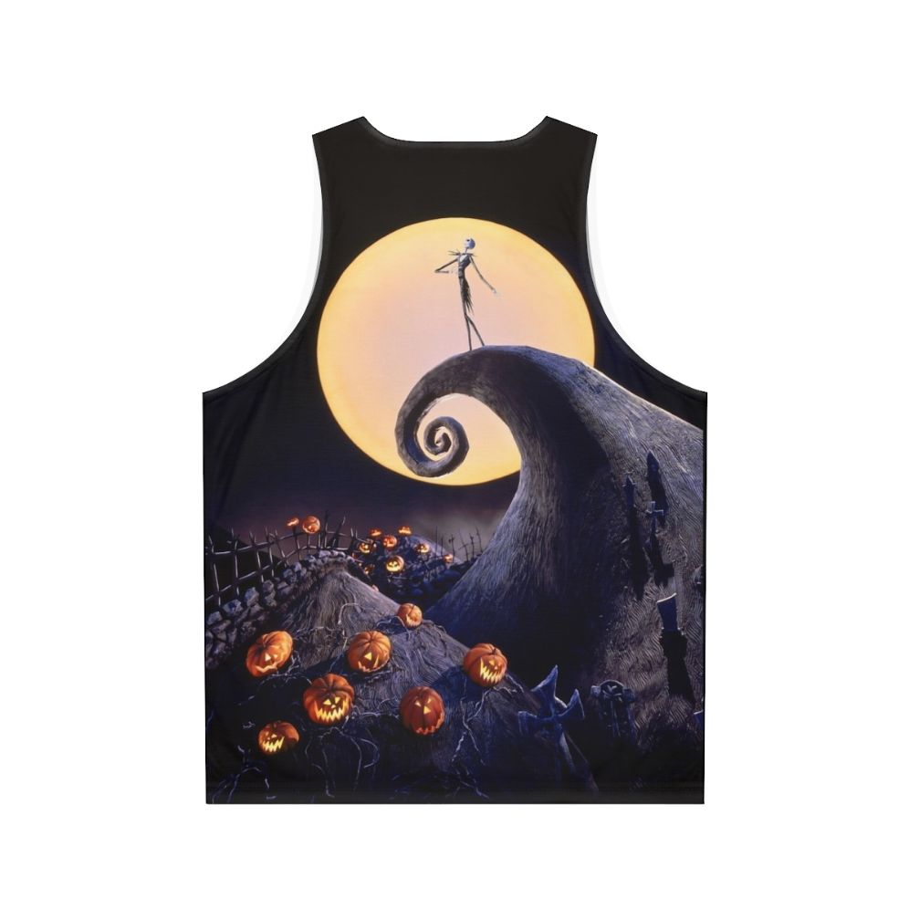 The Nightmare Before Christmas Unisex Jack Skellington Tank Top - Back