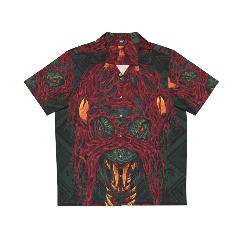 Vaal Hazak Hawaiian Shirt with Monster Hunter Themed Design