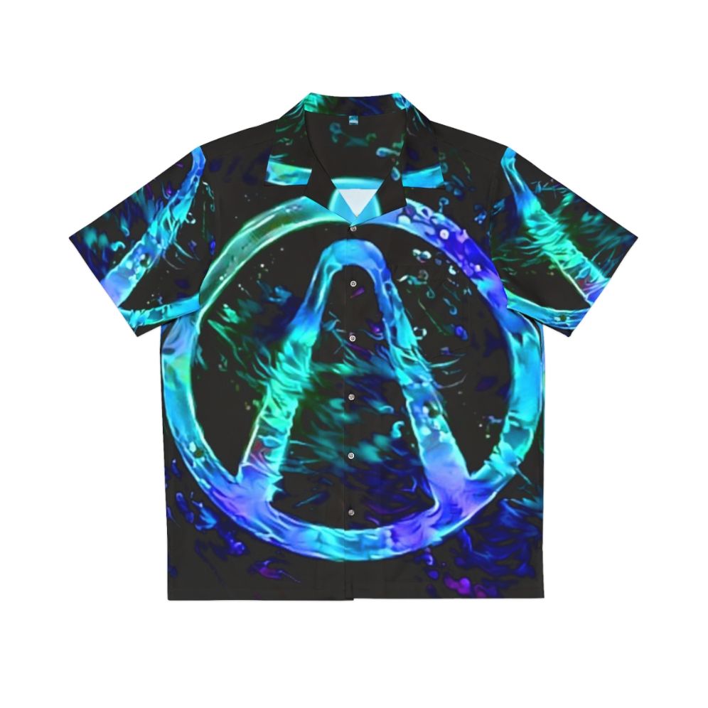 Borderlands Vault Hunter Black Light Hawaiian Shirt