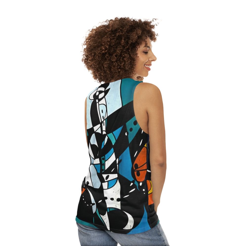 The Police Classic Unisex Tank Top - women back