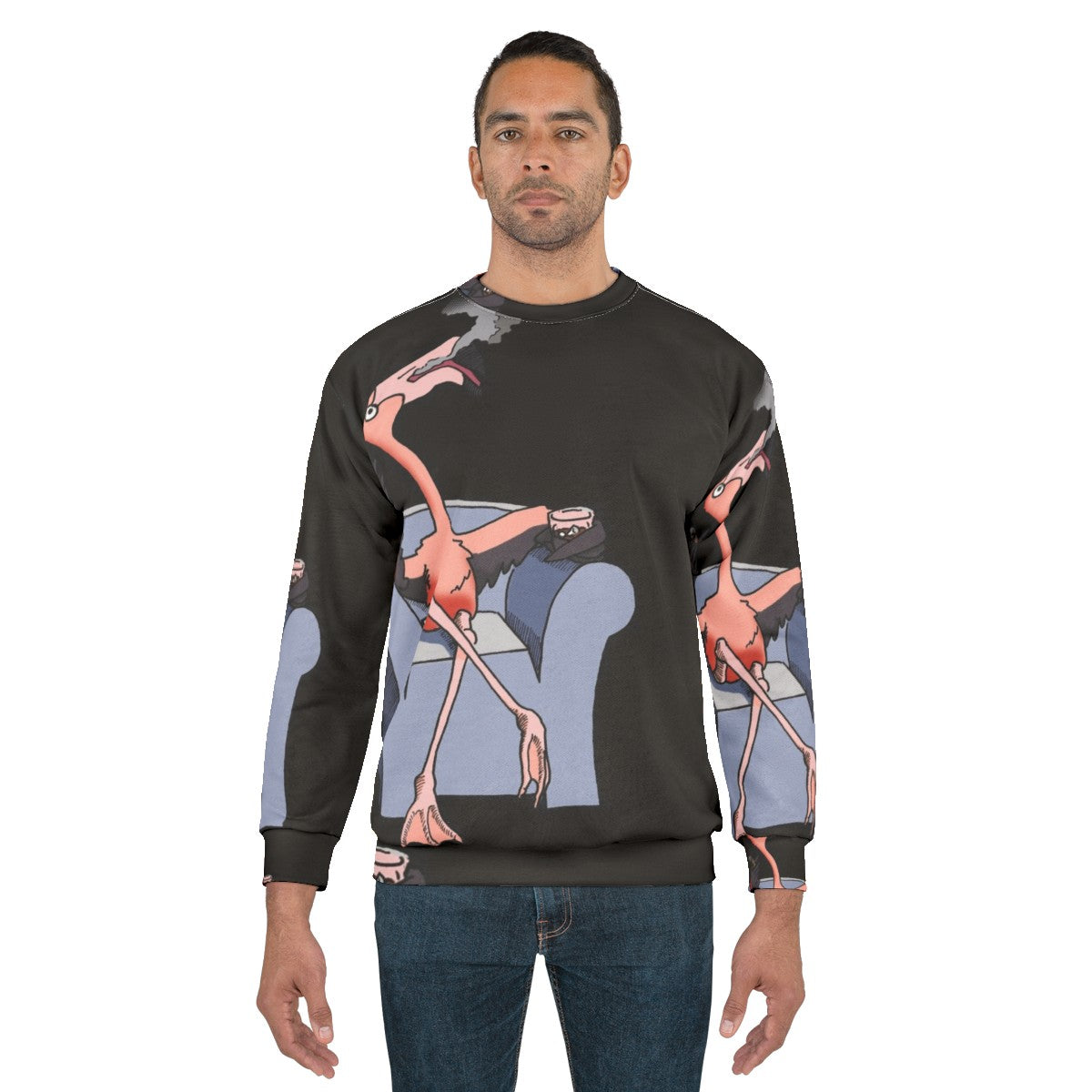 Boston Legal Flamingos Alan Shore Sweatshirt - men