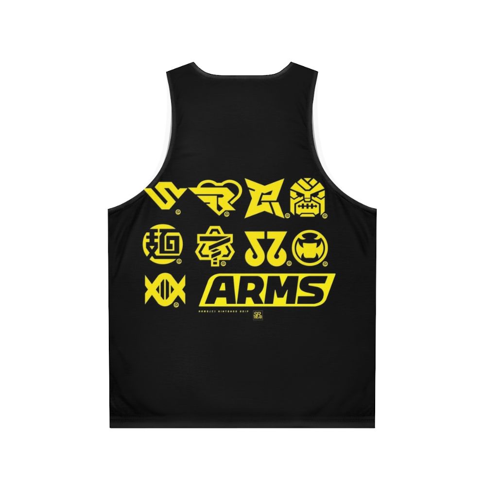 Nintendo Arms Character Icons Unisex Tank Top - Back