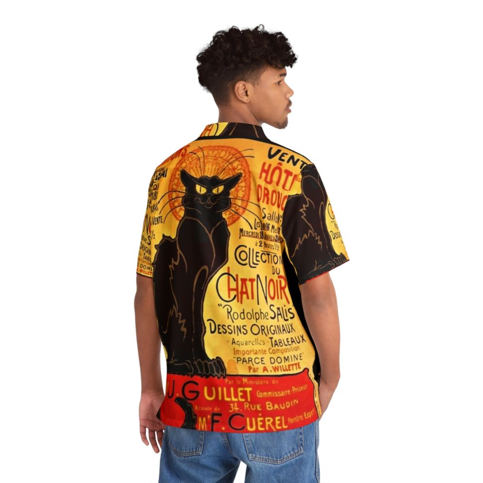 Vintage 1896 Le Chat Noir Hawaiian Shirt - People Back