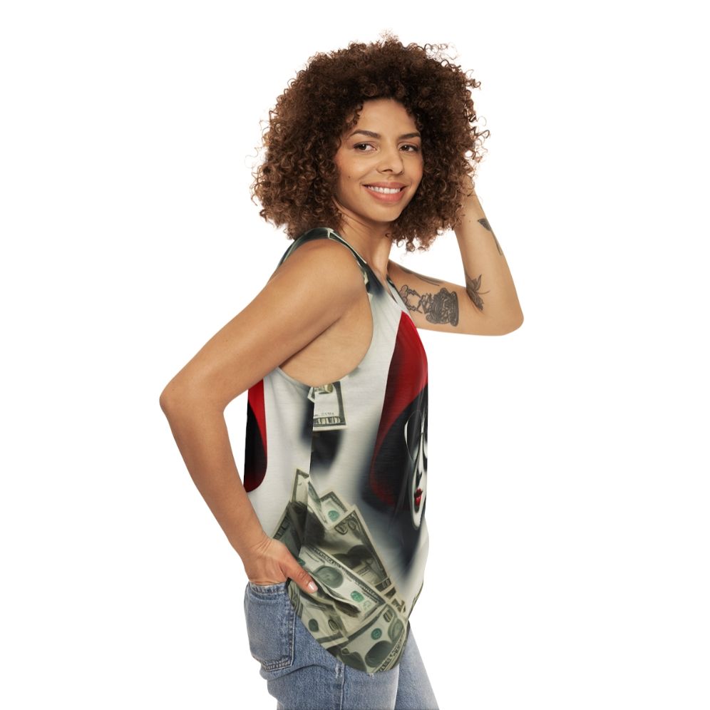 Money Heist Collection Unisex Tank Top - women side