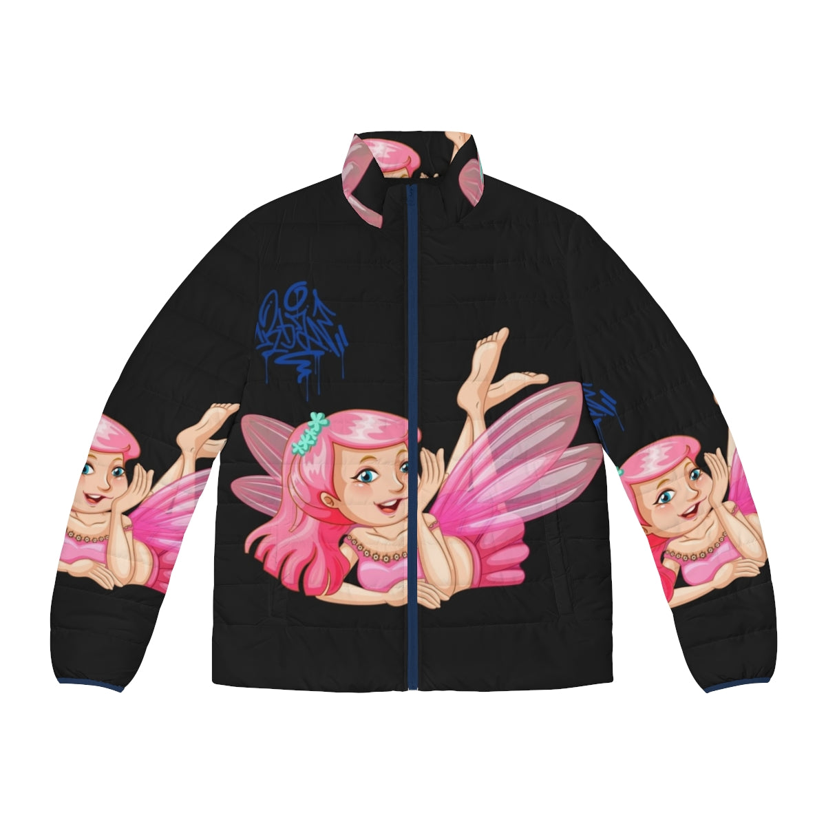 Legendary Animals Puffer Jacket featuring mythical creatures and magical beasts