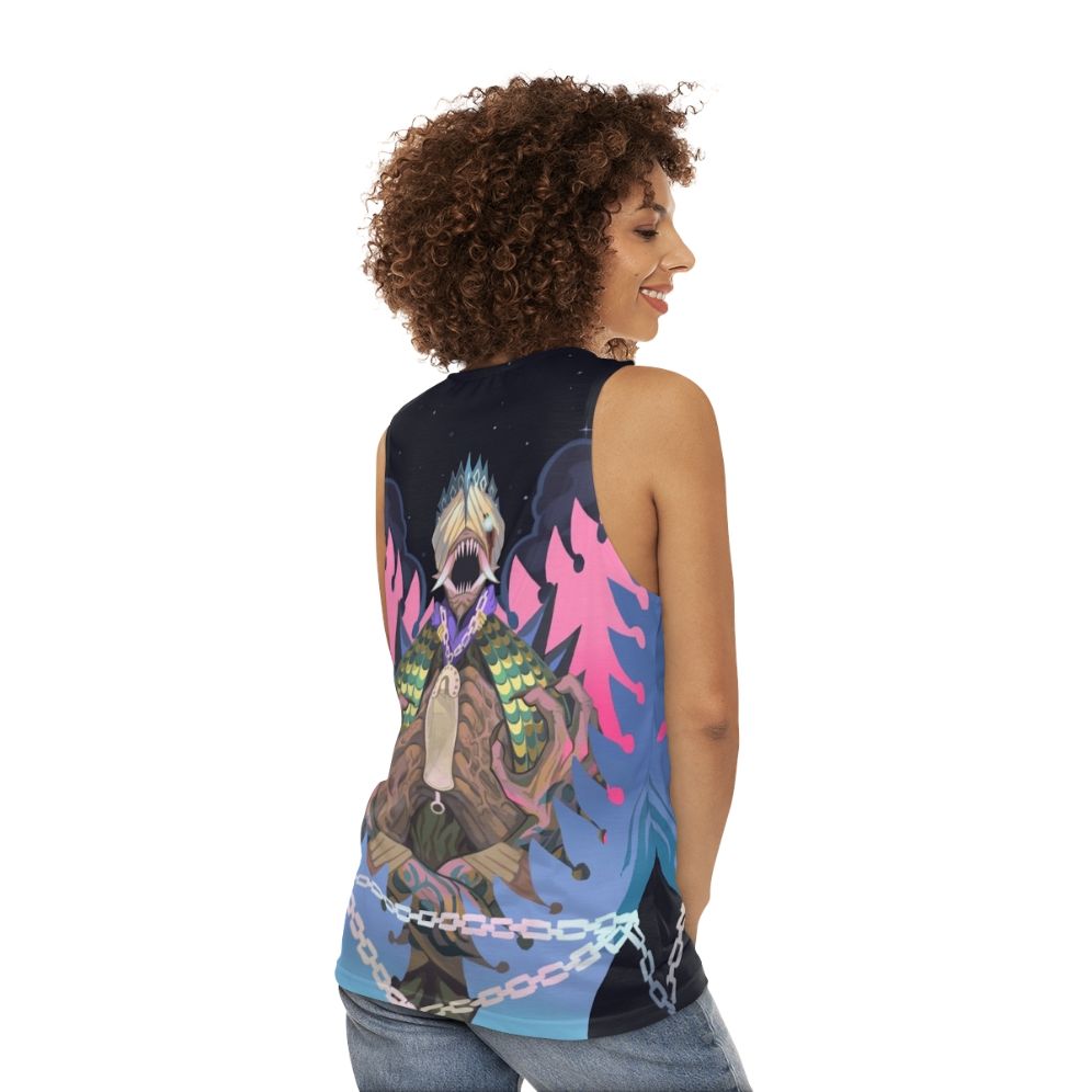 Anima Unisex Animal Print Tank Top - women back