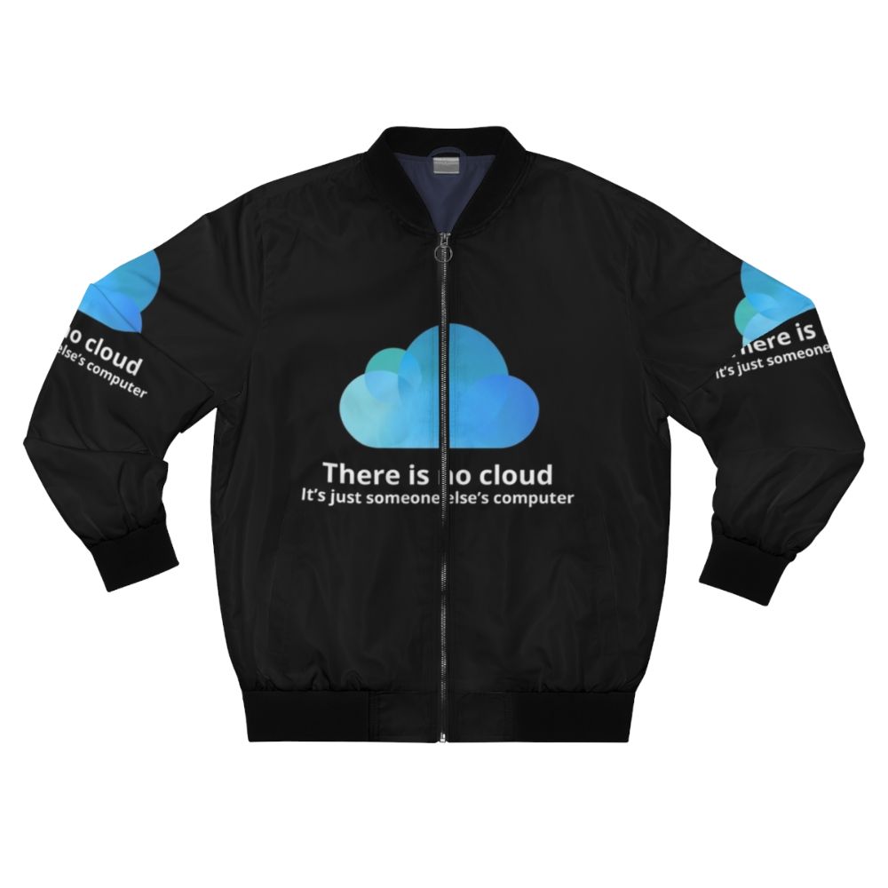 Cloud Bomber Jacket for Programmers and Gamers