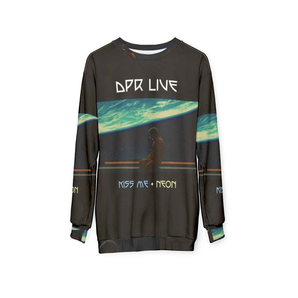 DPR Live Neon Kpop Sweatshirt - hanging