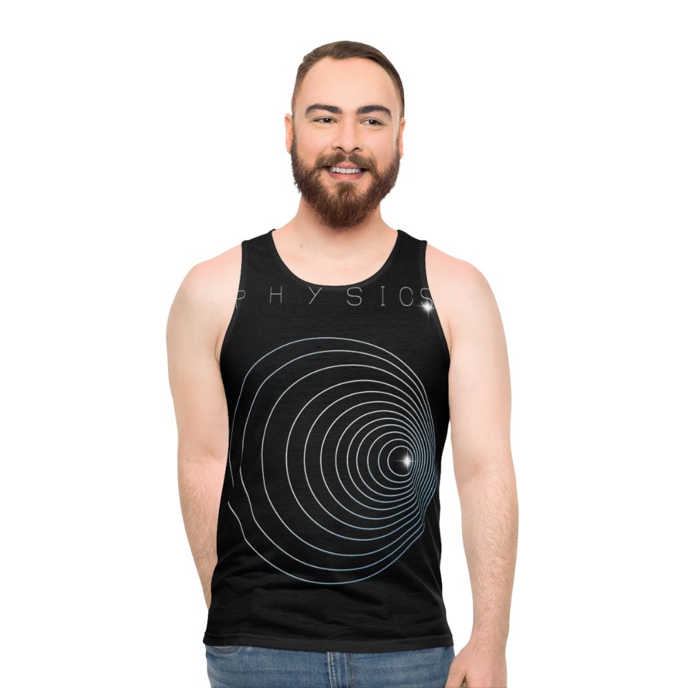 Doppler effect physics unisex tank top - men