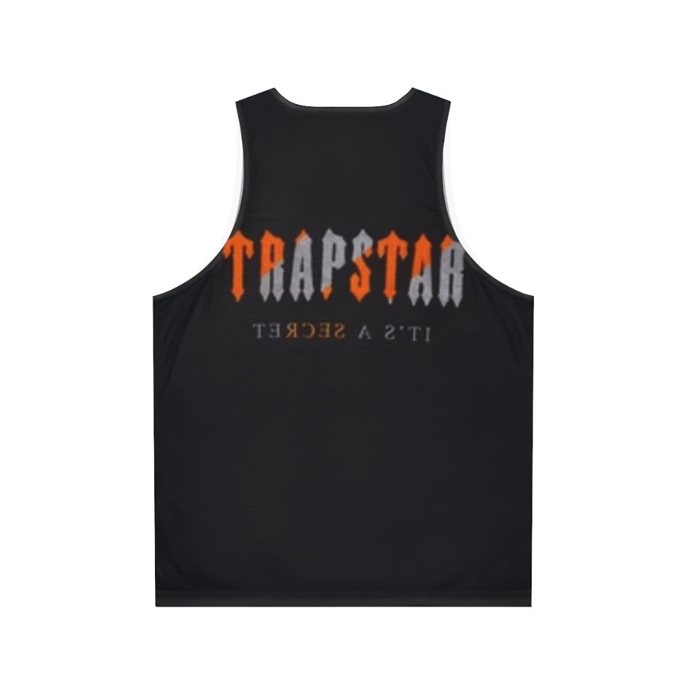 Trapstar Orange Stripes Unisex Tank Top - Back