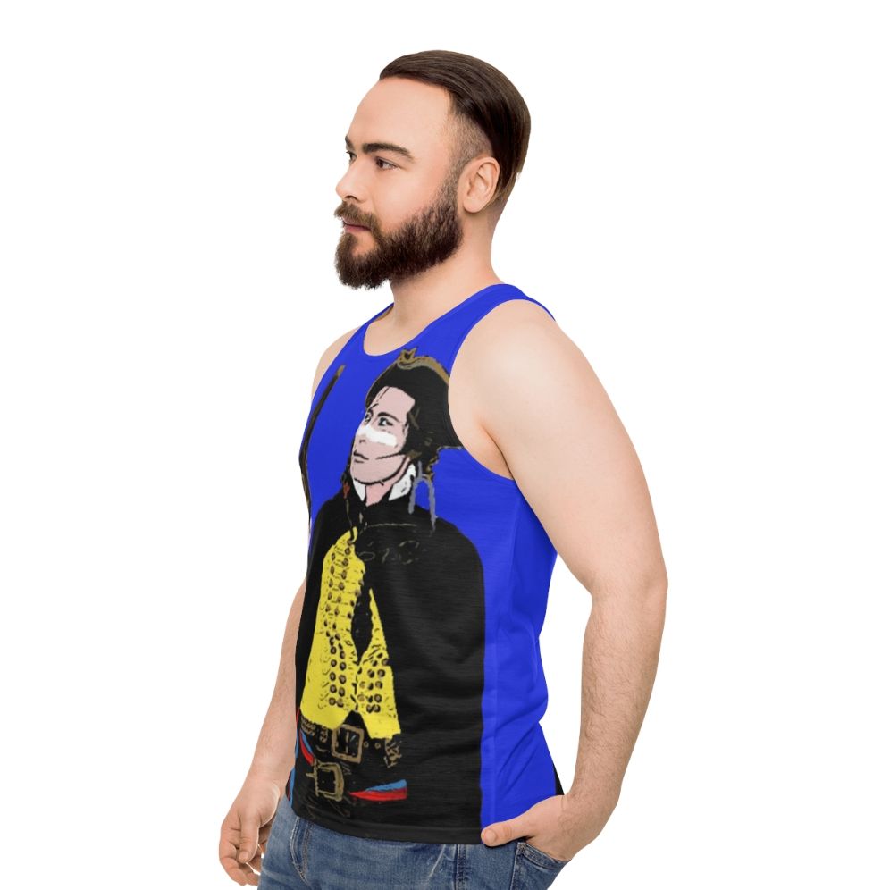 Adam Ant Unisex Tank Top - men side