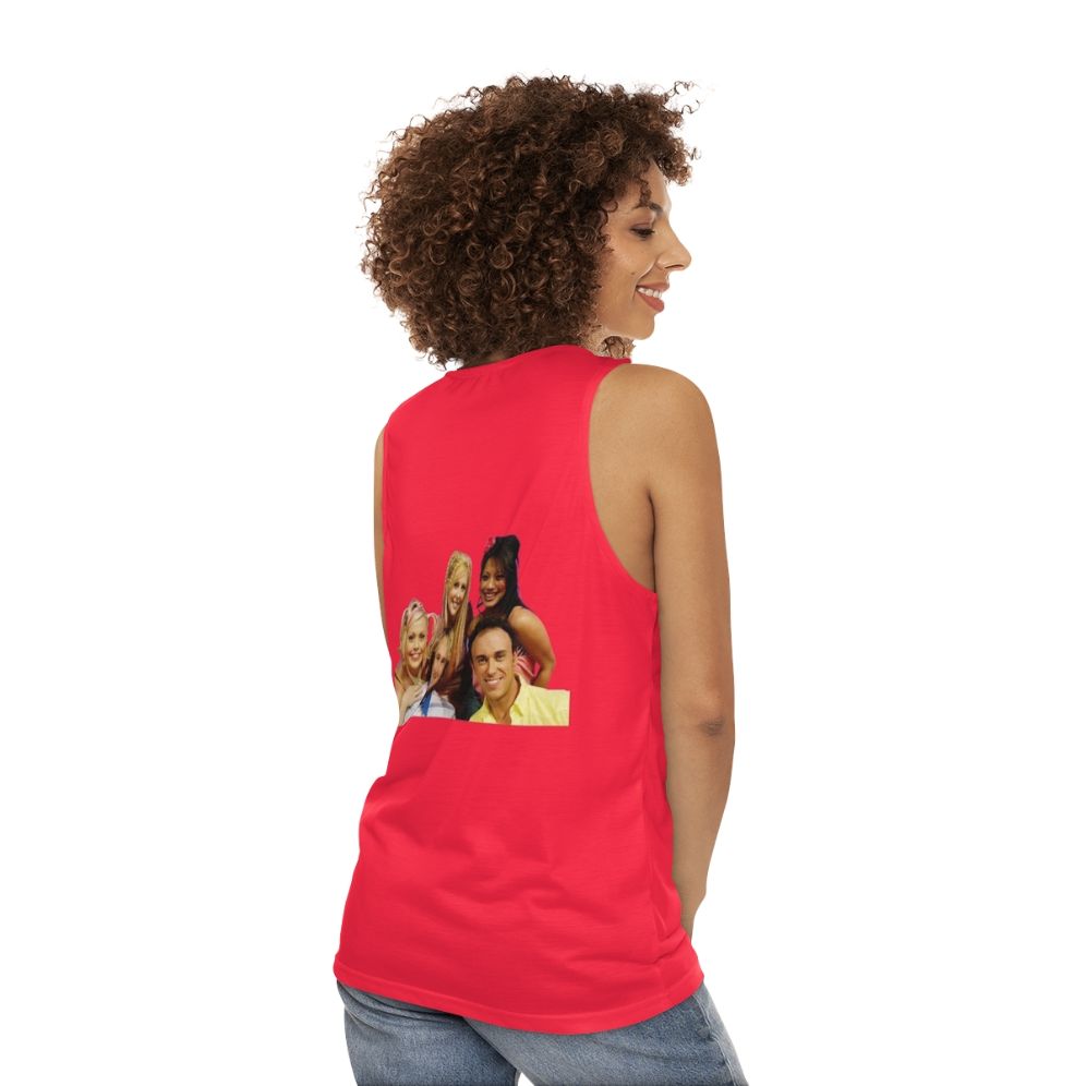 Hi 5 Cast Unisex Tank Top - women back