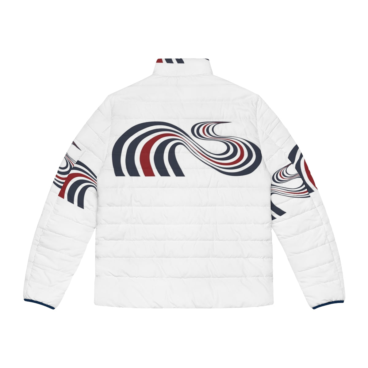 Elliott Smith Figure 8 Puffer Jacket featuring the album cover art - Back