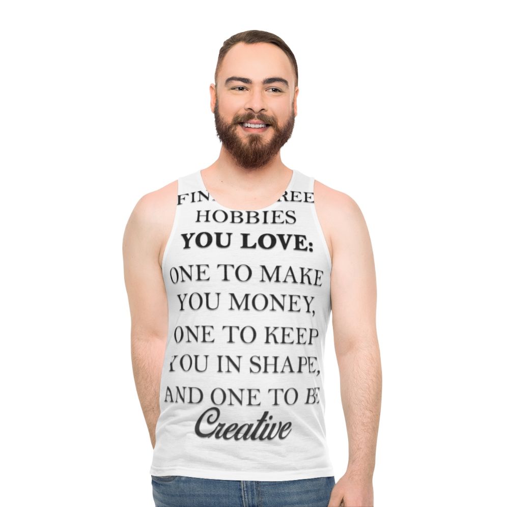 Unisex Hobby Tank Top - men