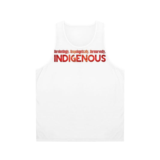 Unrelenting Indigenous Unisex Tank Top