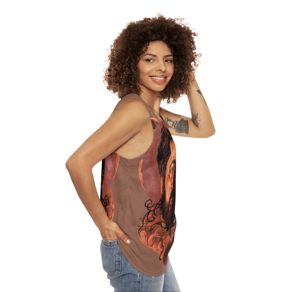 Dune movie fanart unisex tank top - women side