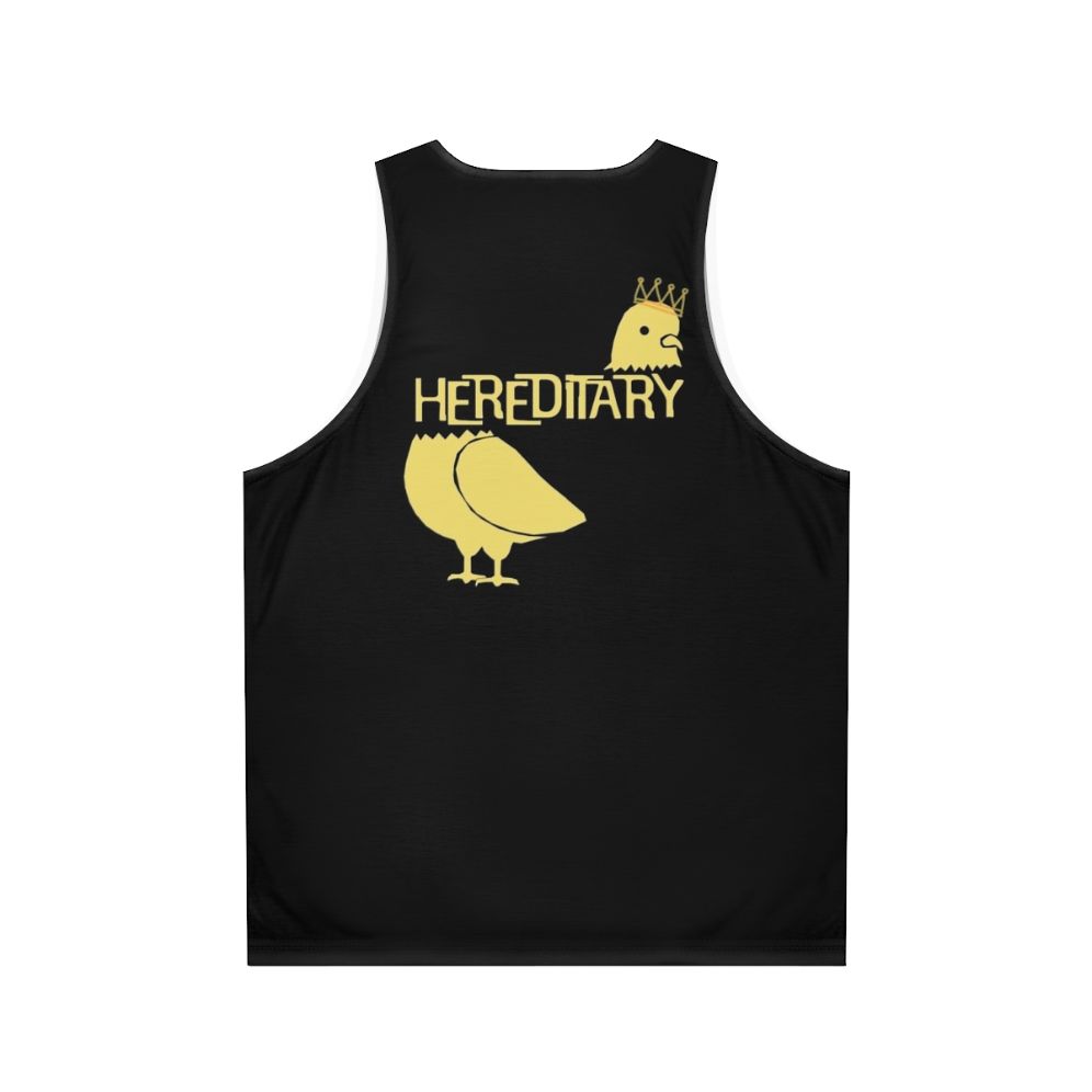 Hereditary horror movie unisex tank top - Back