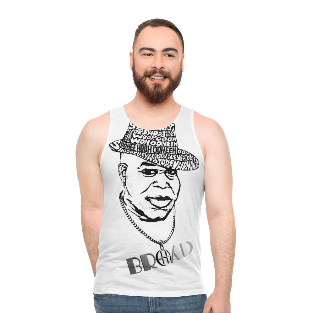 Broad unisex reggae-inspired tank top - men