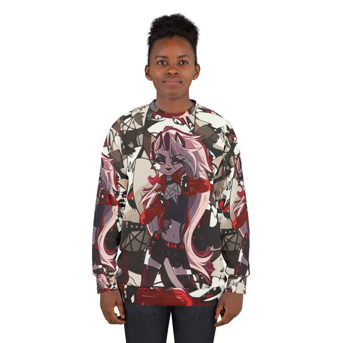 Helluva Boss Loona Anime Character Sweatshirt - women