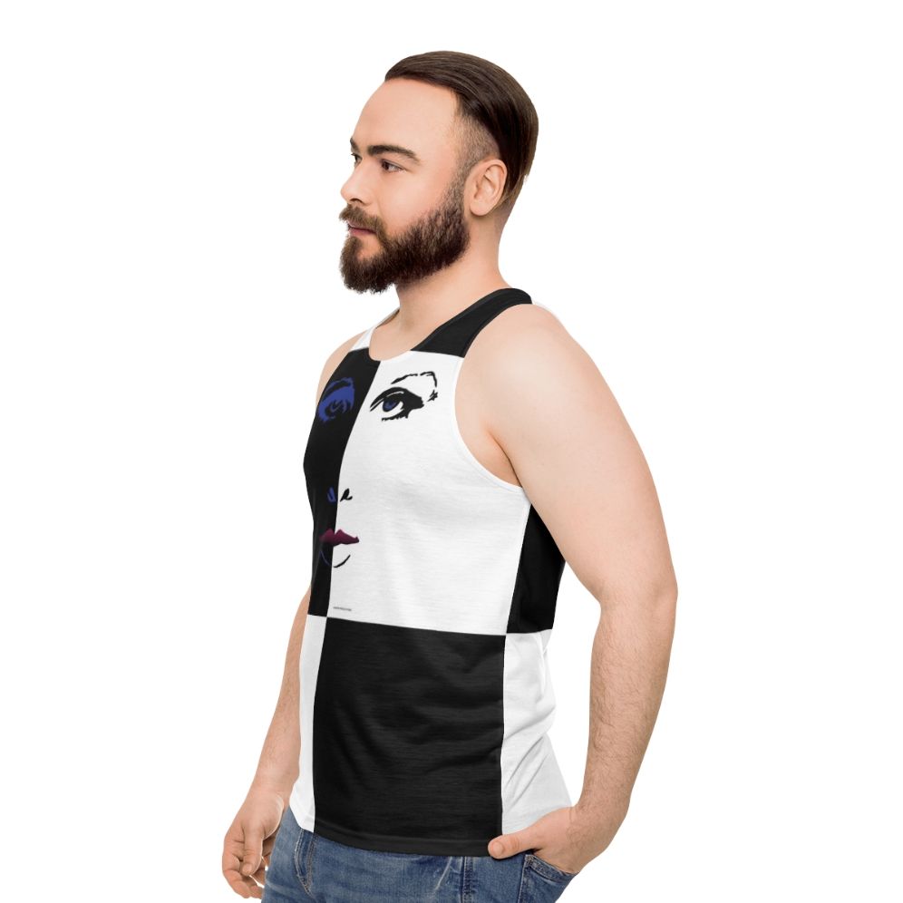 Unisex tank top for fashion and casual wear - men side