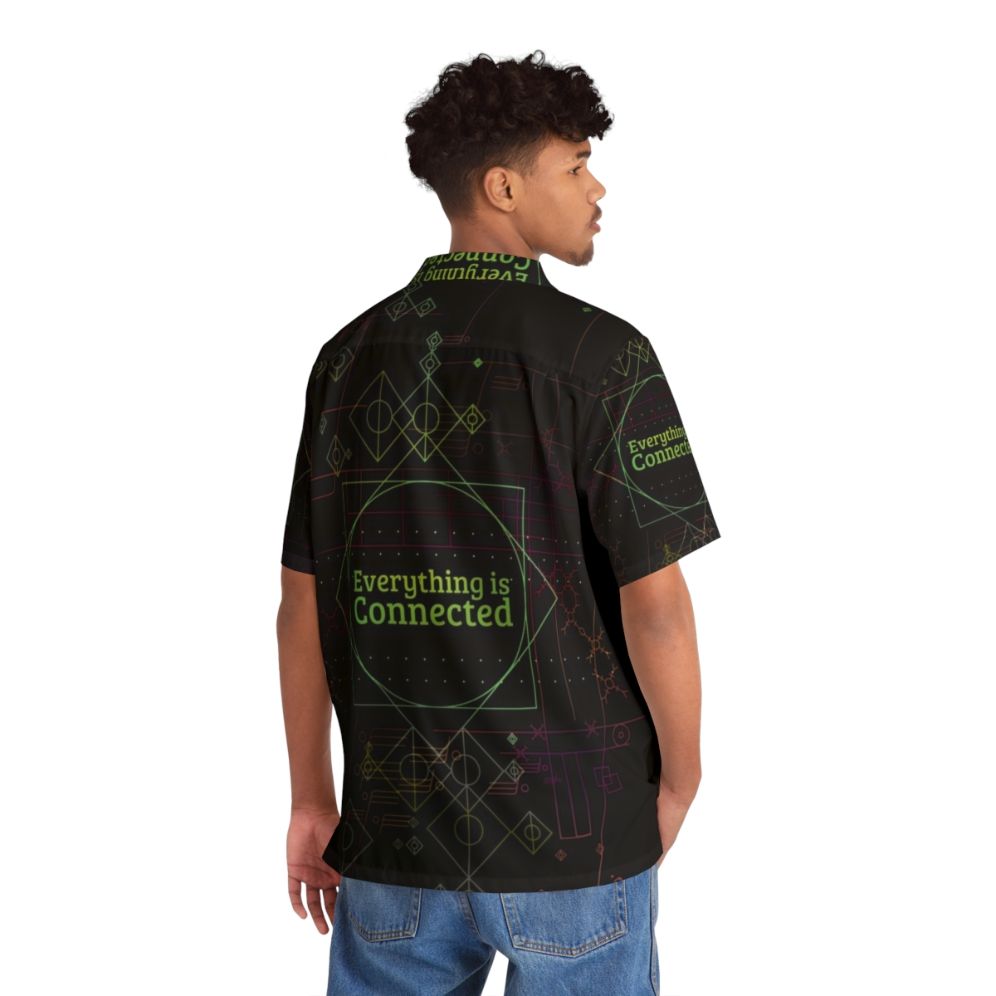 Everything Is Connected Hawaiian Shirt featuring Dirk Gently and the Holistic Detective Agency - People Back