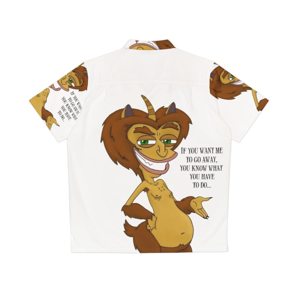 "Hormone Monster" Big Mouth Netflix TV Show Quote Hawaiian Shirt - Back