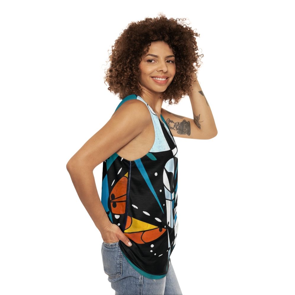 The Police Classic Unisex Tank Top - women side