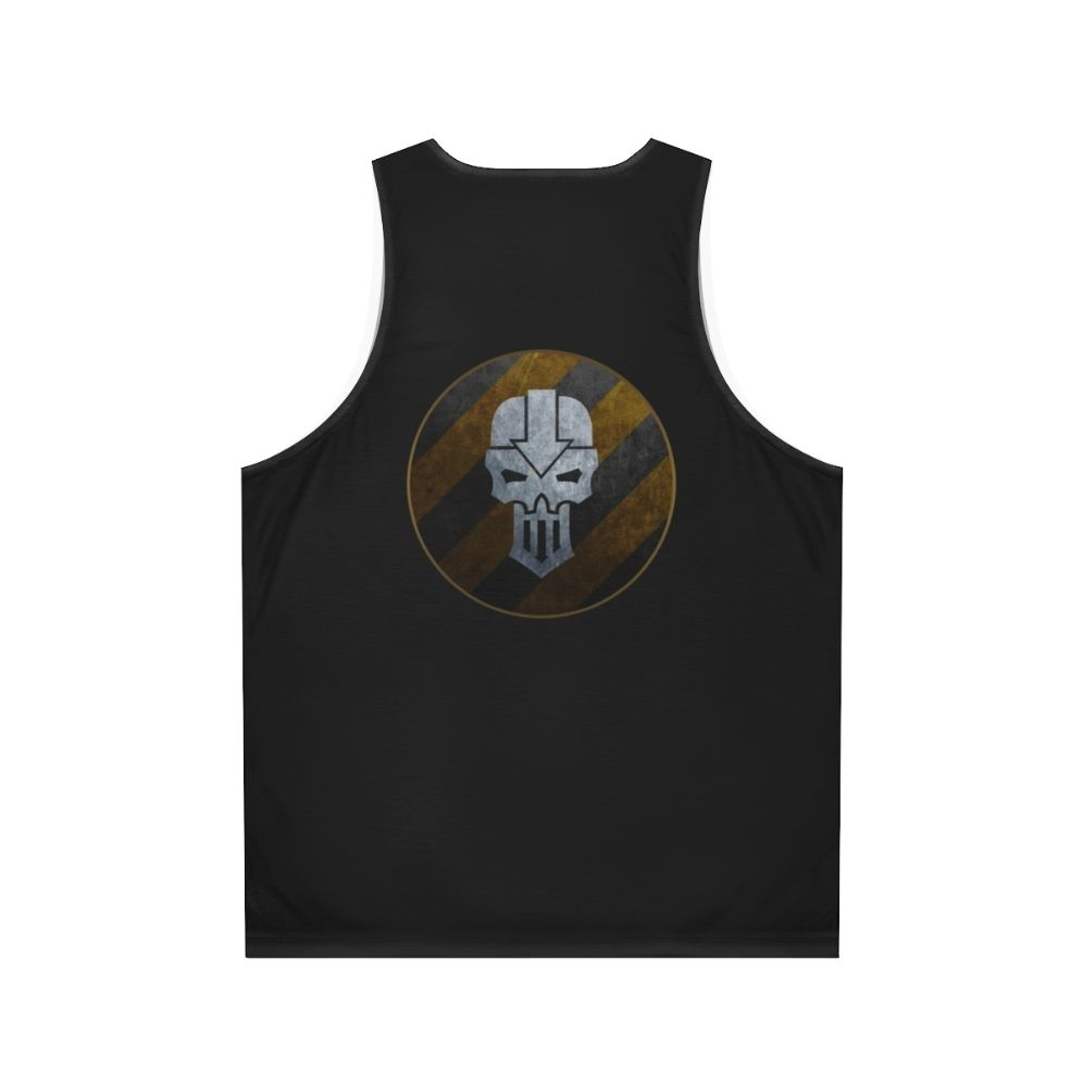 Unisex Iron Warriors Graphic Tank Top - Back