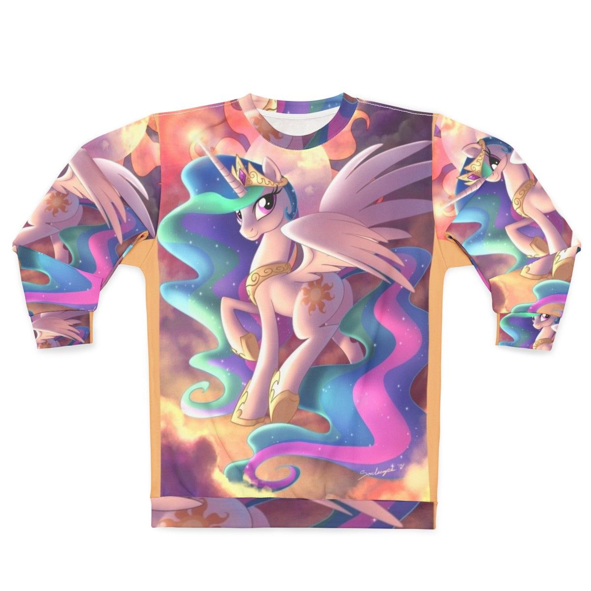 Deity of the Dawn Alicorn Celestial Sweatshirt