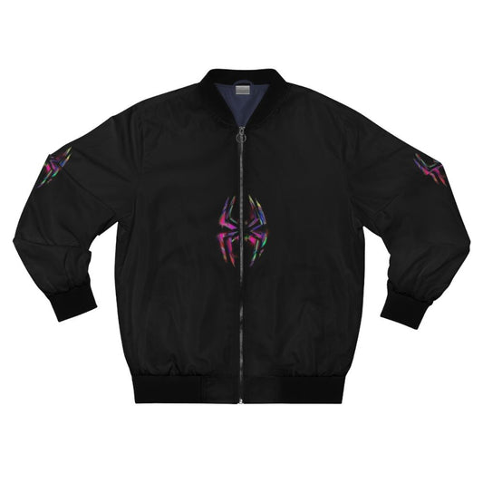 Spider-Man: Across The Spider-Verse bomber jacket with the movie's logo