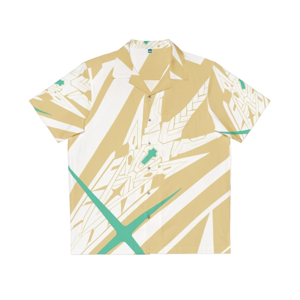 Xenoblade Chronicles 2 Aegis Pyra Inspired Hawaiian Shirt