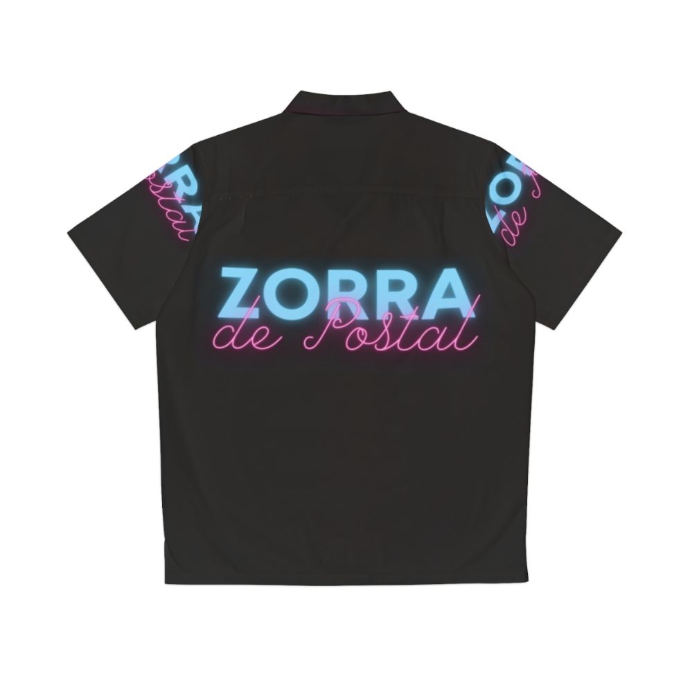 Zorra De Postal Hawaiian Shirt - Back