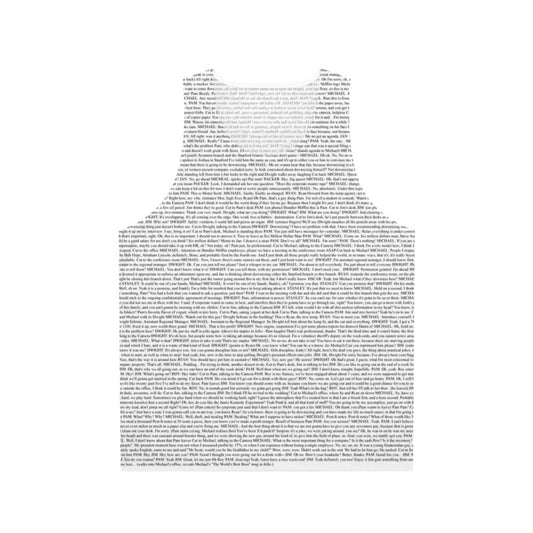 The Office Pilot Episode Script Unisex Tank Top