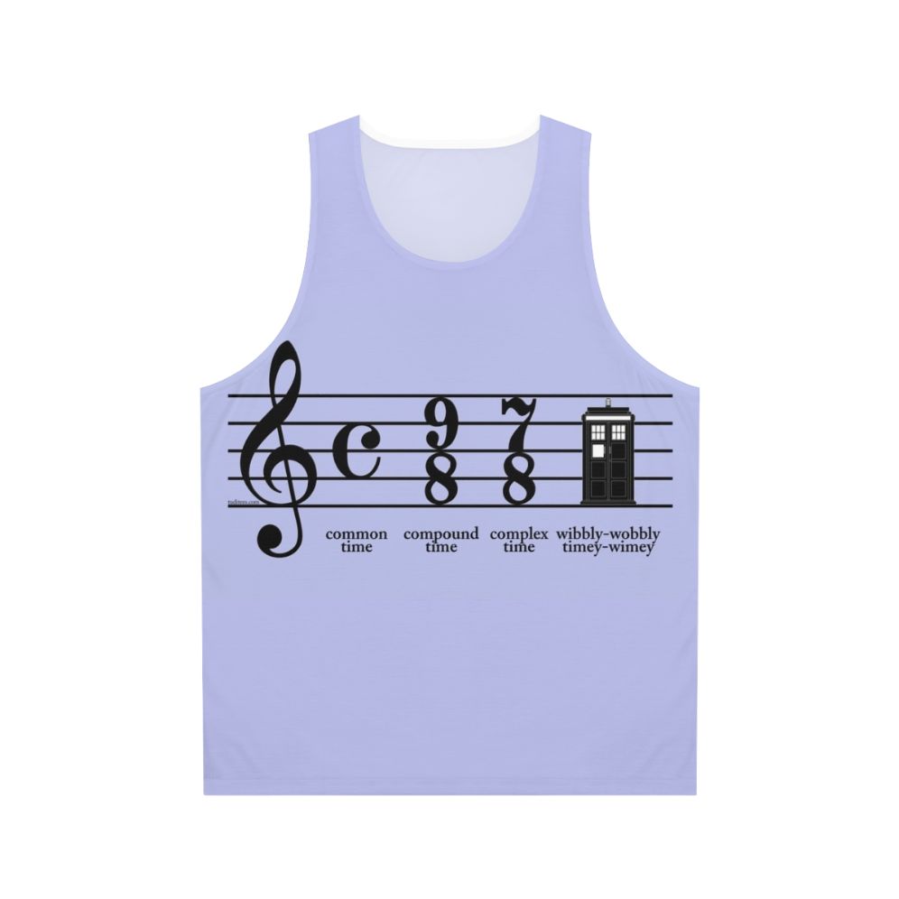 Timey Wimey Doctor Who Unisex Tank Top