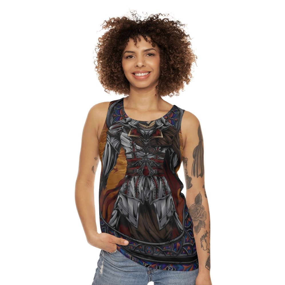 Assassin's Creed Ezio Auditore Unisex Tank Top - women