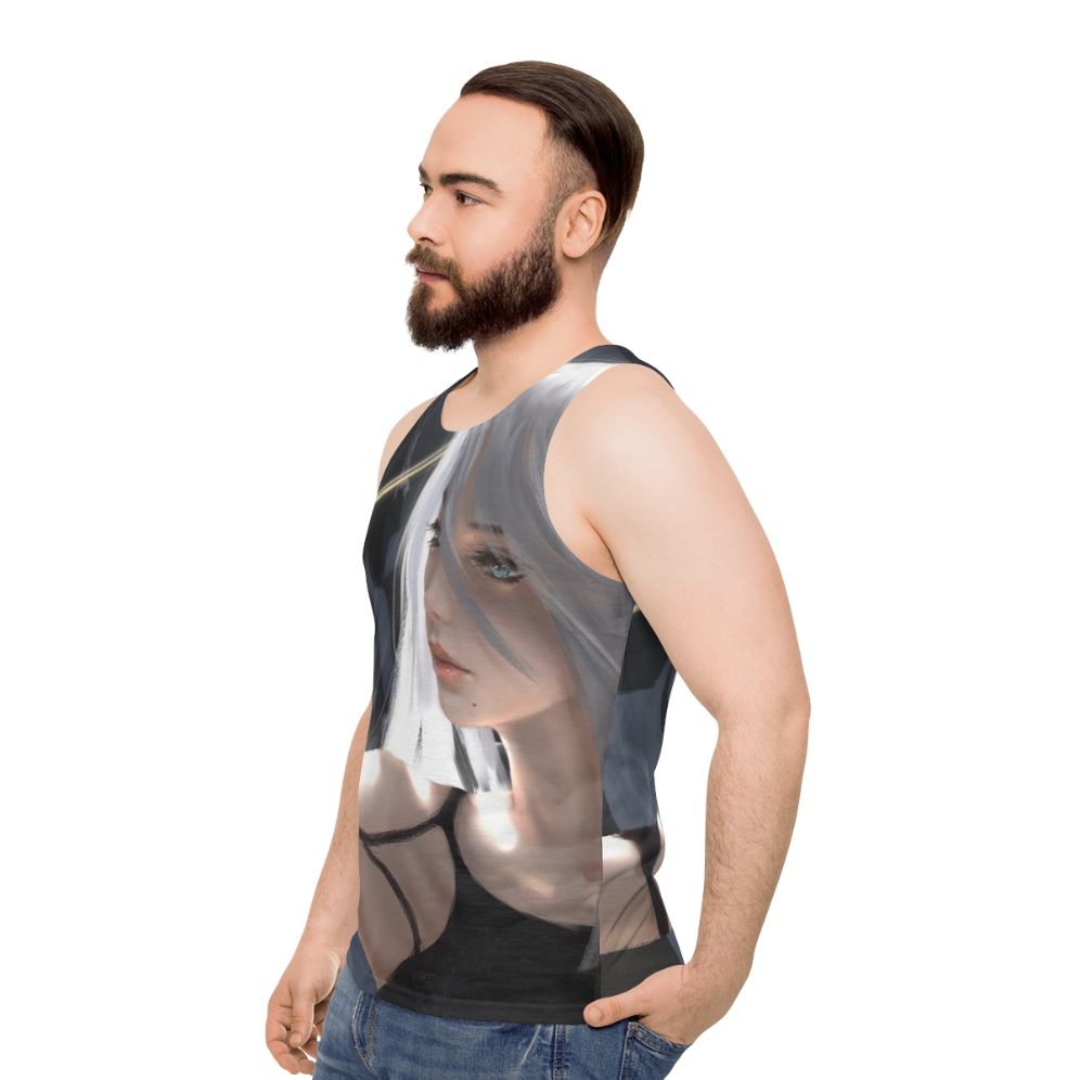 Unisex gaming tank top - men side