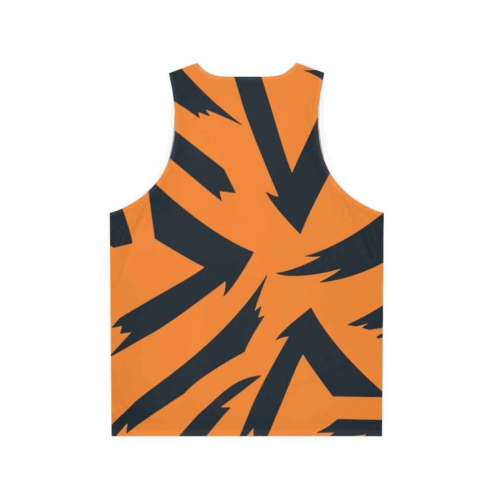 Arcanine pattern unisex tank top - Back