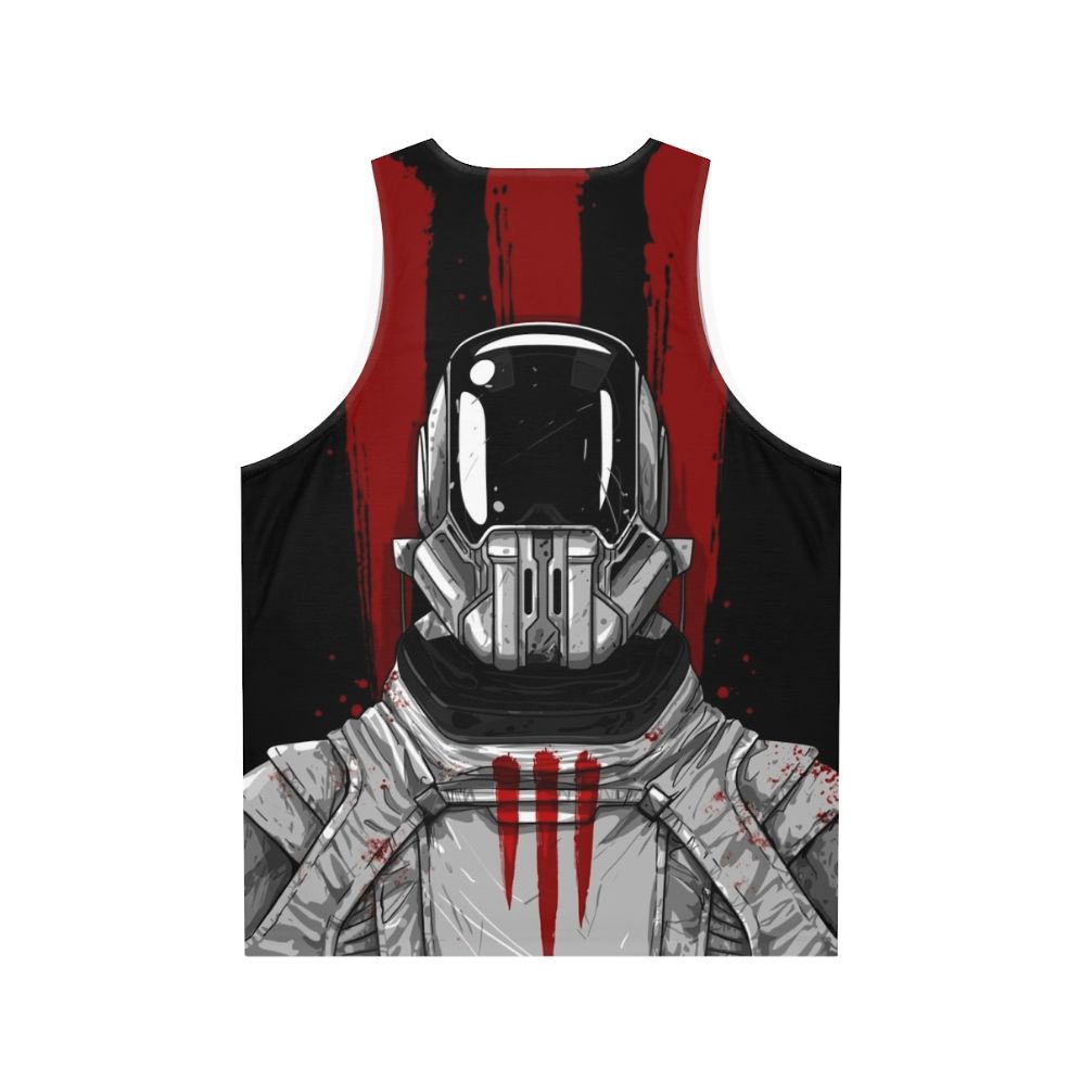 Dune Sardaukar Imperial Soldier Unisex Tank Top - Back