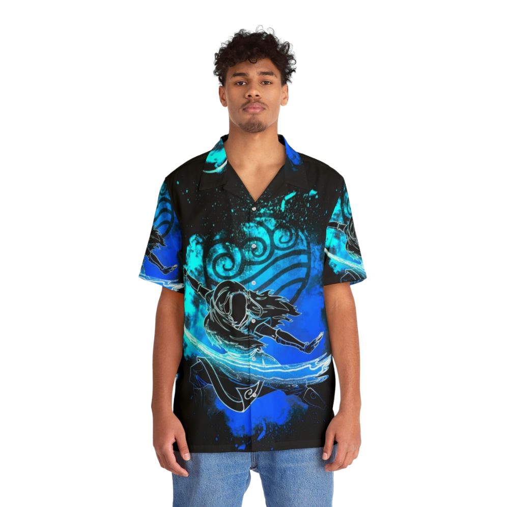 Avatar The Last Airbender Waterbender Hawaiian Shirt - People Front